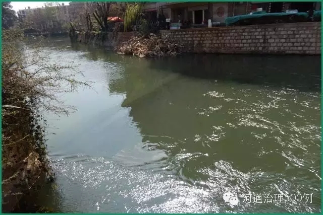 牛栏江调水冲刷进入滇池的昆明城内河道 牛栏江调水冲刷进入滇池的昆明城内河道